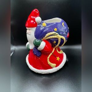 Mary Engelbreit 2000 I Believe in Santa Vase